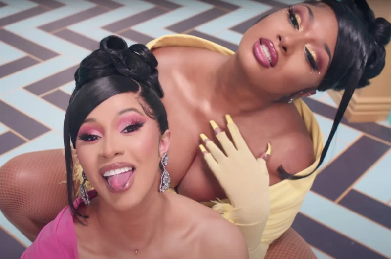 Cardi, a close friend and collaborator of Megan
