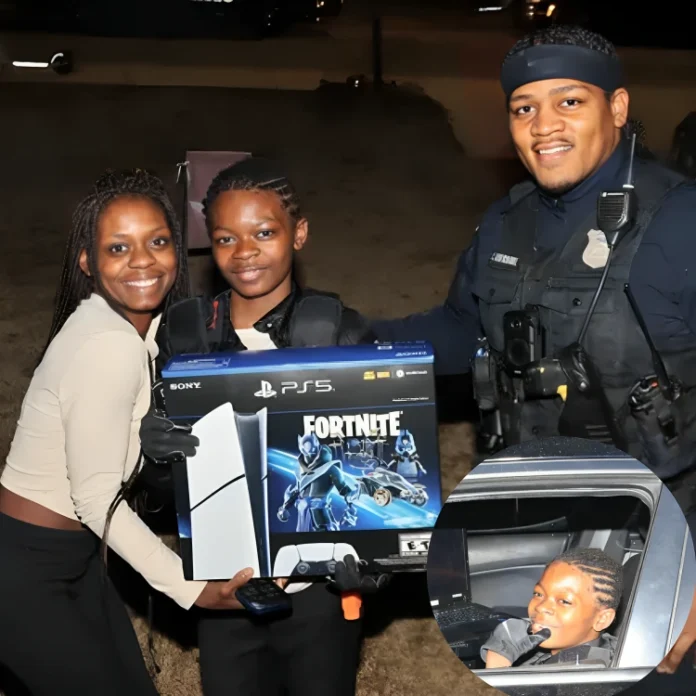 Atlanta police officer gives PS5 to 12-year-old for Christmas