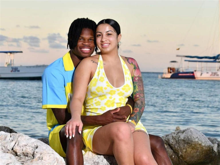 travis hunter first meeting with fiancée