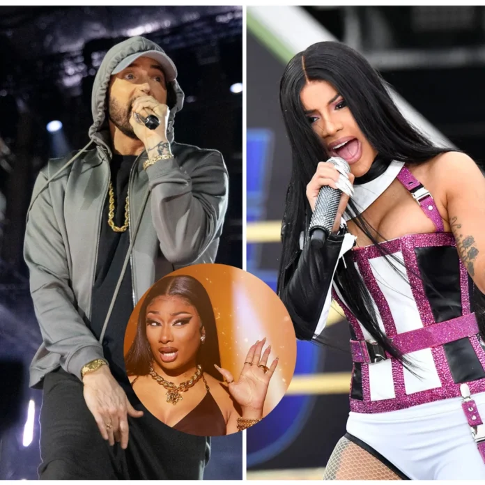 Eminem comments on cardi b personality