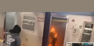 Horrific NYC Subway Attack: Woman Set on Fire While Sleeping woman burned alive new york subway