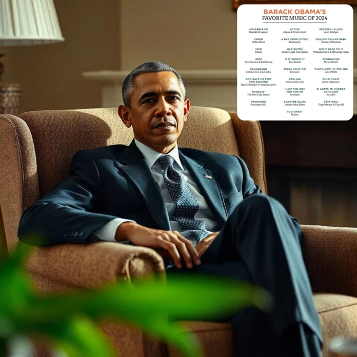 Barack Obama top songs Kendrick Lamar Squabble Up