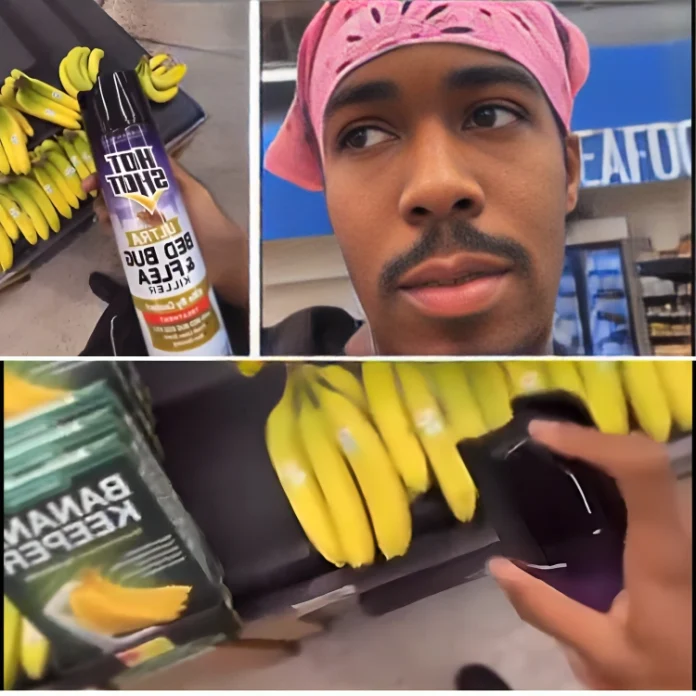 TikToker arrested for spraying pesticides on Walmart food