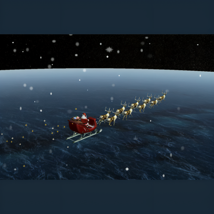 santa clause unidentified flying object FAA report