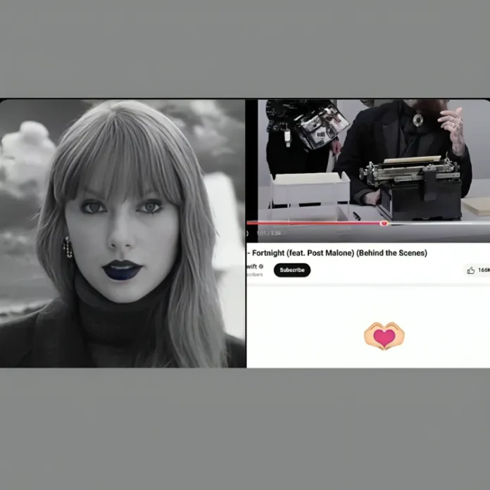 YouTube hand heart feature Taylor Swift birthday