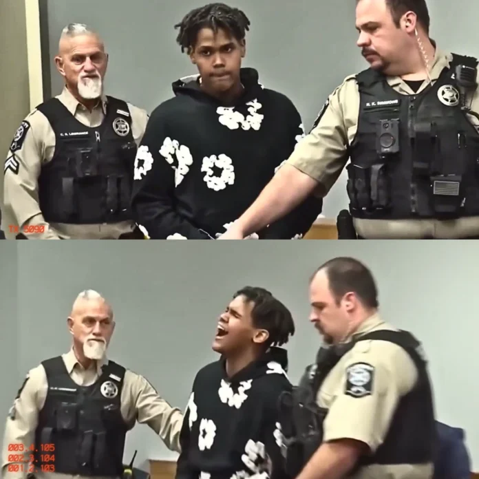 16-year-old breaks down in court after murder charge