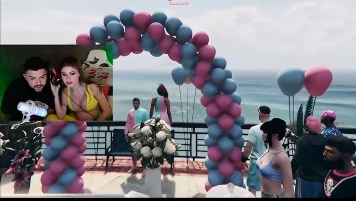 brazilian streamer gender reveal gta 5