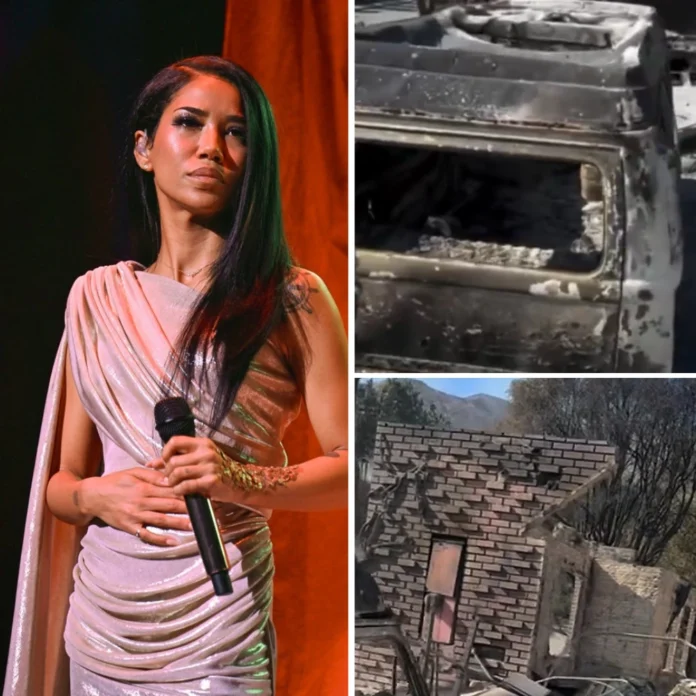 Jhené Aiko home destroyed by California fires