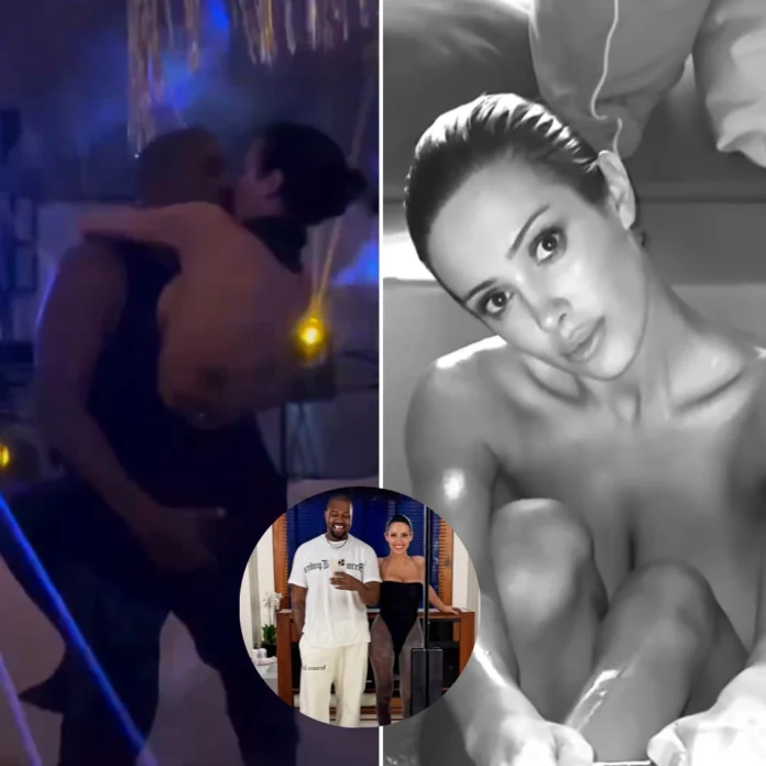 kanye west bianca censori birthday photos