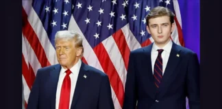 President Trump Credits Barron Trump To Help Him Win Over Gen Z Voters Through Top Podcasts president trump credits barron for podcast success