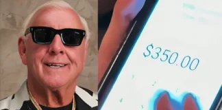 Ric Flair’s $350 Tip on a $480 Bill Became the Talk of the Town Ric Flair $480 bill $350 tip story