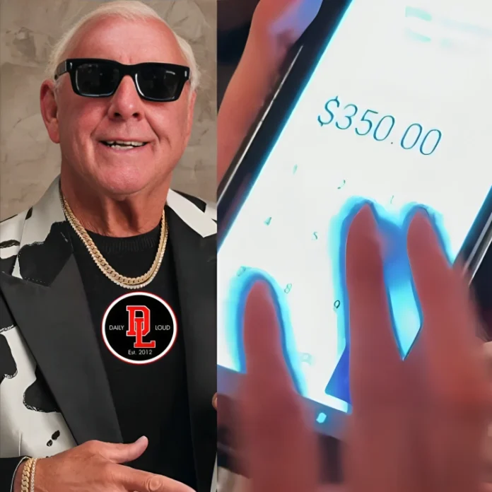 Ric Flair $480 bill $350 tip story