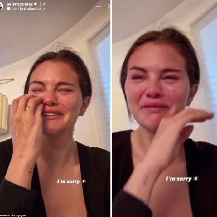 selena gomez cries over trump deportation