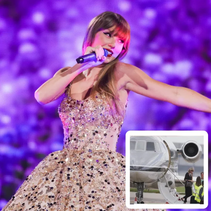 taylor swift unusual flight details 2024