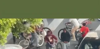 Teen Bicyclists Attack Driver in Los Angeles After Near-Miss Crash with Their Bikes teen bicyclists attack man los angeles