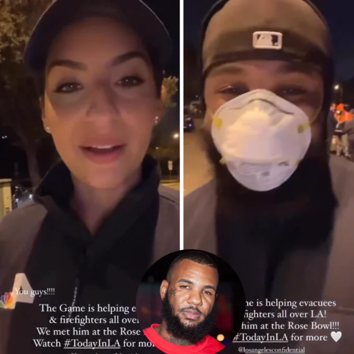 The Game Los Angeles wildfire relief efforts