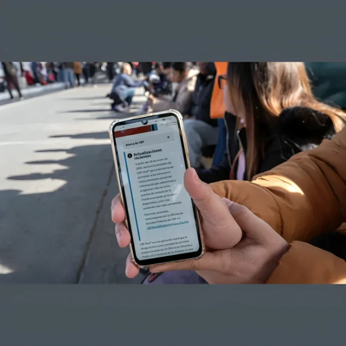trump ended cbp one border app