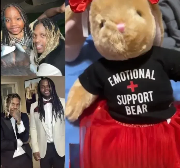 Lil Durk sends gift & message to D Thang’s daughter from prison