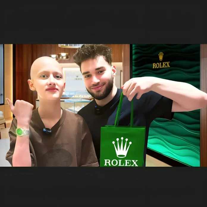 Adin Ross gifts Rolex to cancer patient