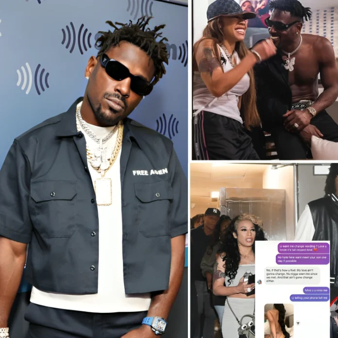 antonio brown exposes keyshia cole texts