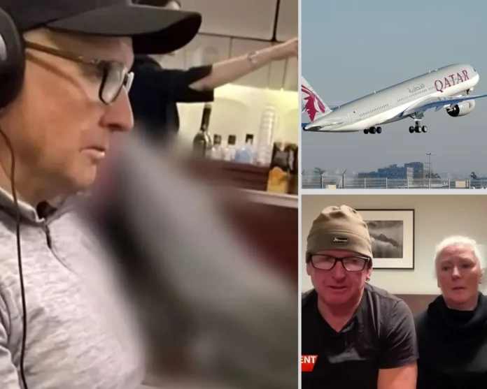 couple sat next to dead body on flight