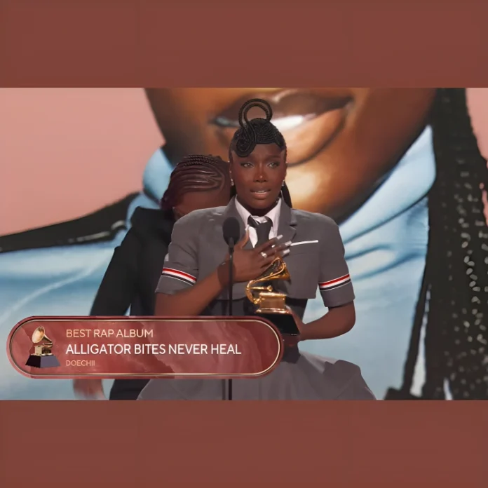 Doechii Best Rap Album Grammy speech