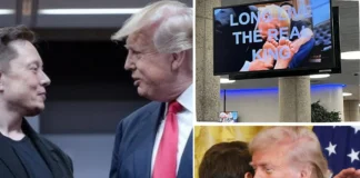 HUD Monitors Hacked to Display Shocking AI Video of Trump & Musk Donald Trump Elon Musk AI controversy