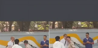 Ed Sheeran’s Street Show in India Interrupted as Police Officer Pulls the Plug police officer stops Ed Sheeran street performance India
