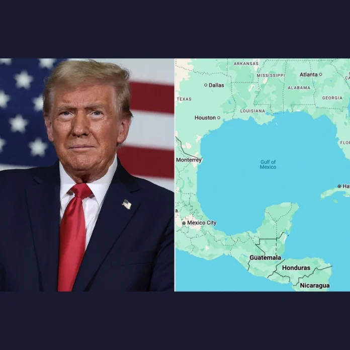 Gulf of Mexico renamed Gulf of America on Google Map