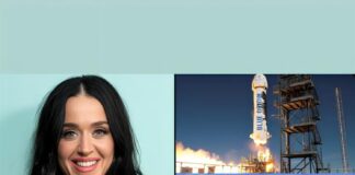 Jeff Bezos Blue Origin Rocket to Launch with Katy Perry Katy Perry Blue Origin rocket launch