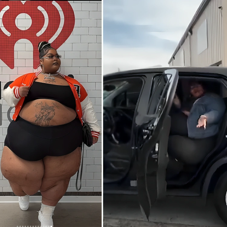Watch 500-Pound Rapper Dank Demoss Squeeze Into a Tiny SUV – Proving ...