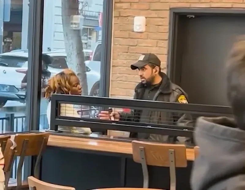 Taco Bell security guard viral video
