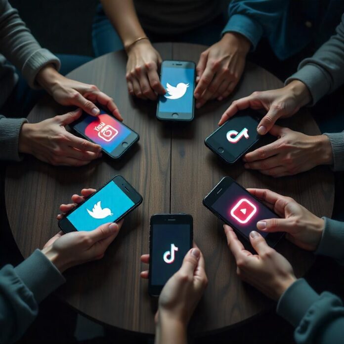 social media addiction statistics 2025