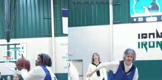 Texas High School Hosts First-Ever Grandmothers-Only Basketball Game! texas high school grandmothers basketball game