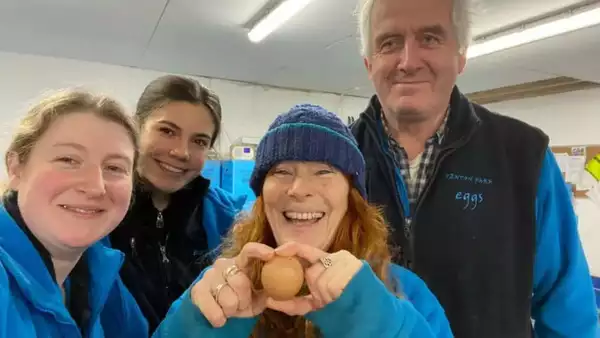 Auction house that sold $500 round eggn