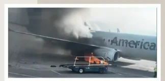 American Airlines Plane Catches Fire at Denver Airport – 12 Injured in Scary Incident American Airlines plane fire Denver