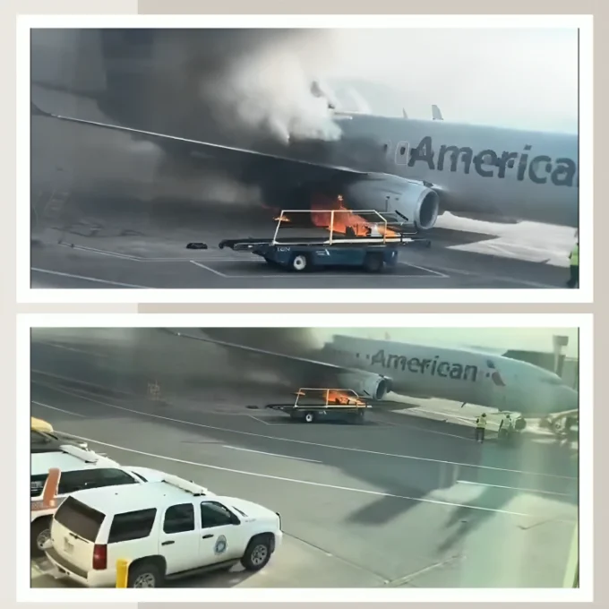 American Airlines Plane Catches Fire at Denver Airport – 12 Injured in Scary Incident