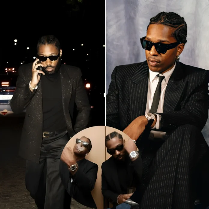 Brent Faiyaz fight with two men ASAP Rocky
