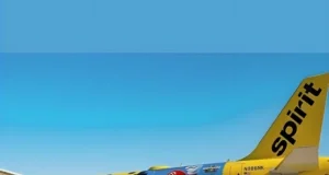 Nintendo & JetBlue Team Up for a Super Mario Plane—See the Design! JetBlue Mario themed plane