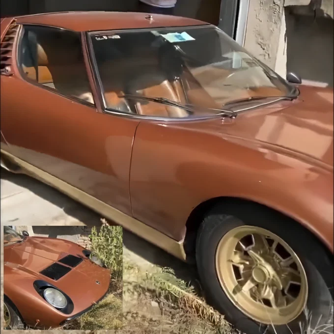 Rare 1972 Lamborghini Miura SV Found Hidden in Italy After Decades