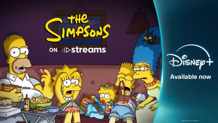 Disney+ 24/7 The Simpsons stream all episodes