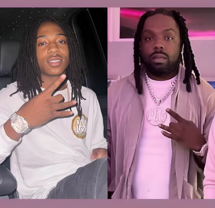 young scooter son kenneth jr reaction