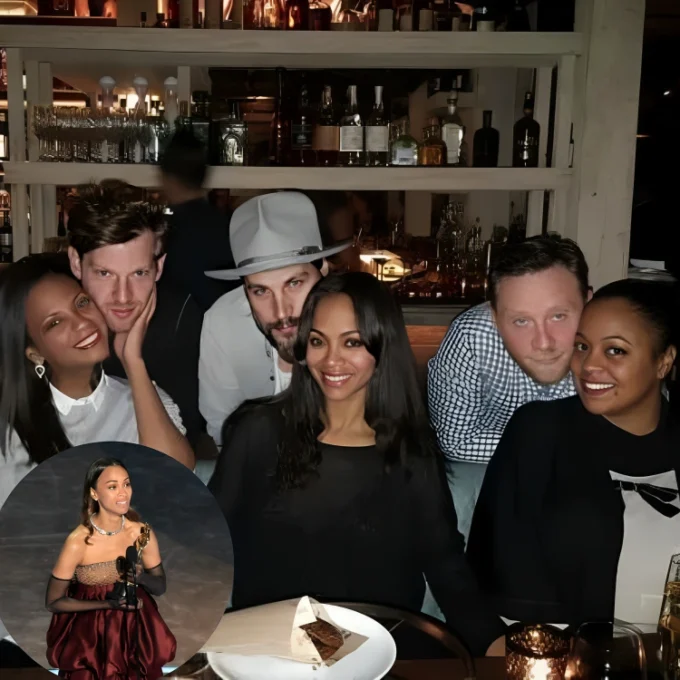 Zoe Saldana’s Oscar Celebration with Family Goes Viral