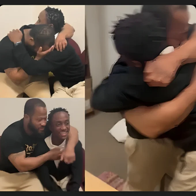 Heartwarming Moment: Father Returns from Prison After 15 Years to Surprise Son