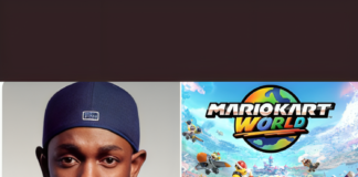 Kendrick Lamar Will Be a Playable Character in Mario Kart World