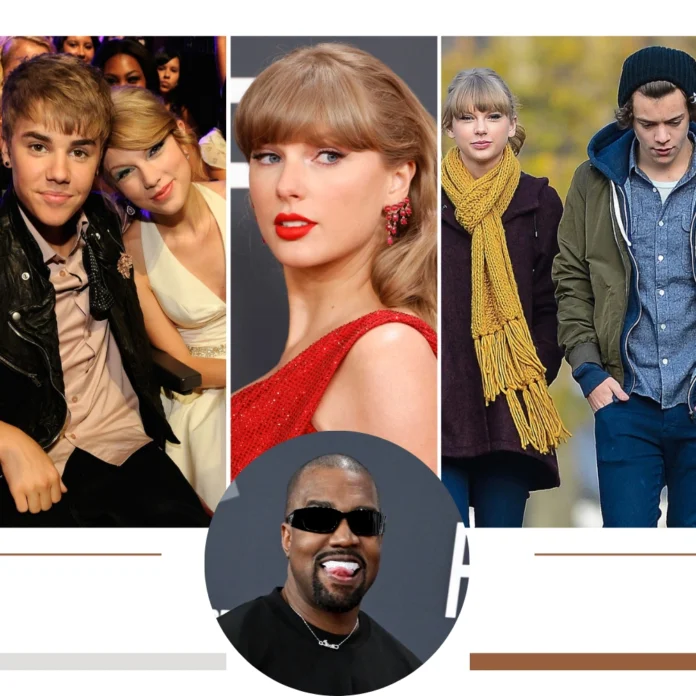 Ye says Justin Bieber and Harry Styles slept with Taylor Swift together