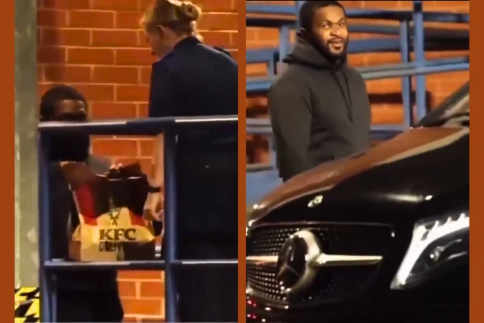 chris brown manager brings kfc to jail
