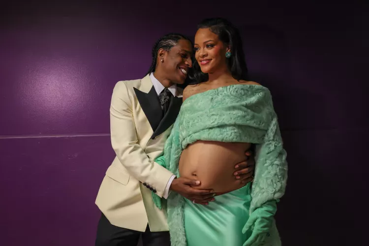 rihanna asap rocky new baby on the way