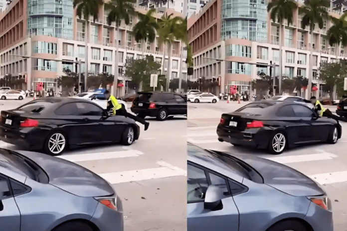 Miami police officer shoots driver