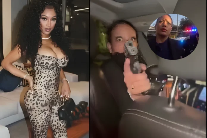 florida uber driver pulls gun on passenger video